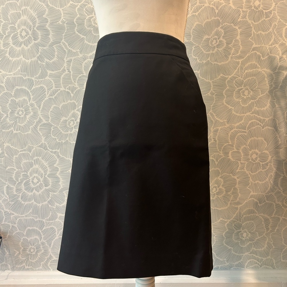 JCrew Factory The Pencil Skirt Black - Sz 8